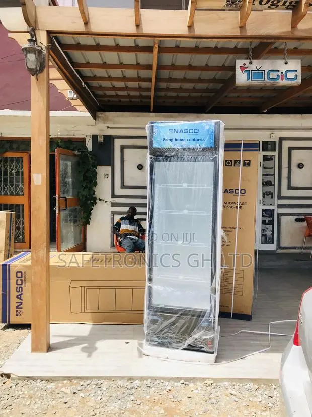 Display Singledoor Glass Lid Nasco Nasfl360-1dr Fridge · Photo 1