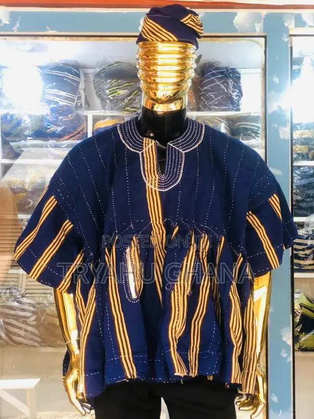 Buy Authentic Batakari Smock Accra Dansoman Russia Road-Tryahu Smock · Photo 1