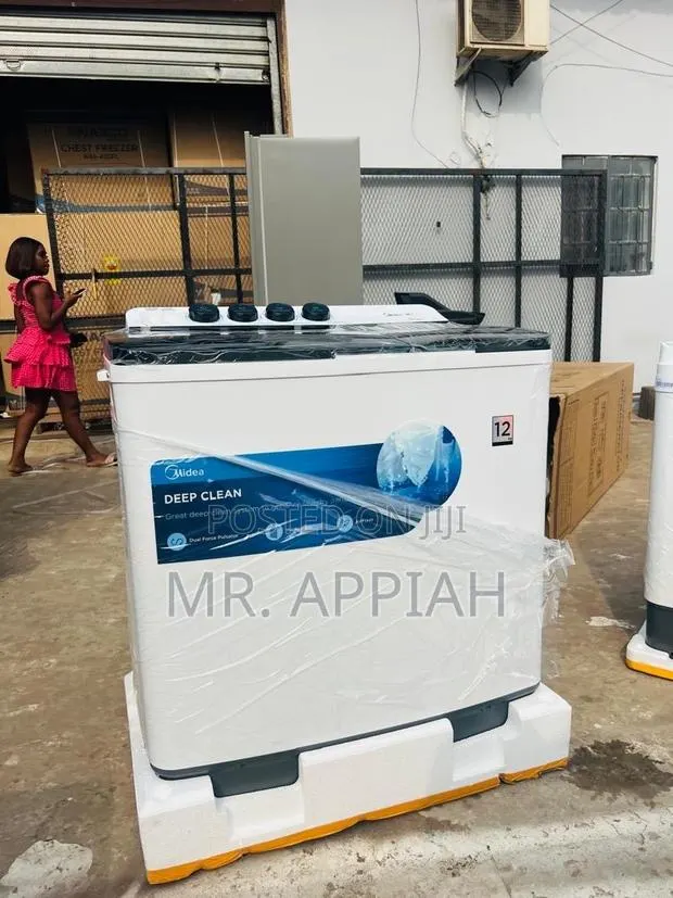 Get Adorable Midea 12kg Top Load Washing Machine(Semi-Auto) · Photo 1