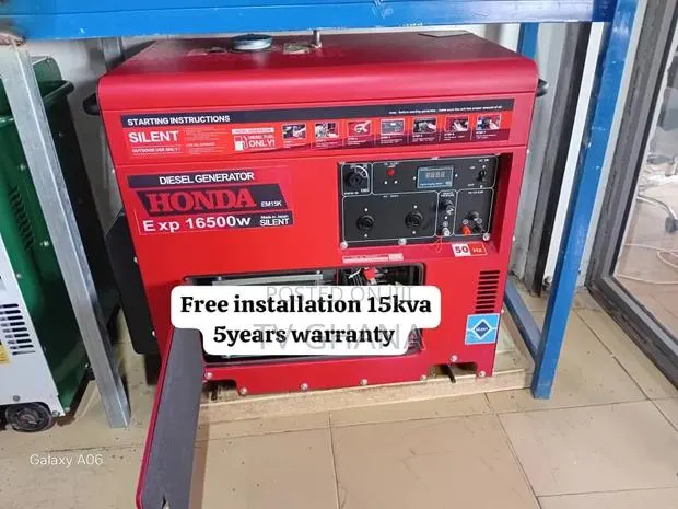 Honda 15KVA Diesel Generator – Powerful Heavy-Duty Genset15kva · Photo 1