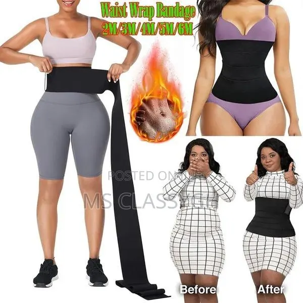 Wrap Waist Trainer Bandage Waist Support Belt 3-6cm · Photo 1