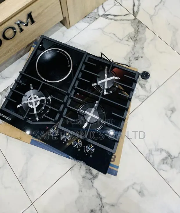 Choose Premium ~ 3+1 Kenwood Inbuilt Glass Black Hob · Photo 1