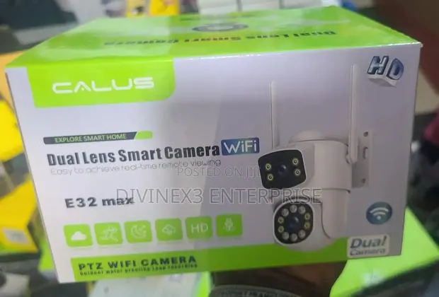 Calus E32 Max Hd Dual Lens Wifi Camera · Photo 1