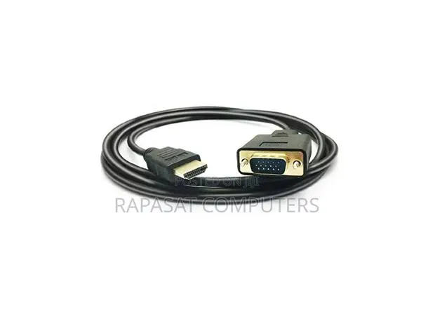 Hdmi Male to Vga Male Cable 1.8m · Photo 1