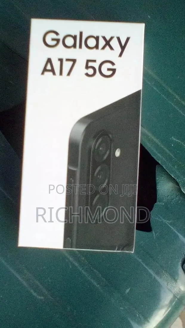 New Samsung Galaxy A17 5G 256 GB Black · Photo 1