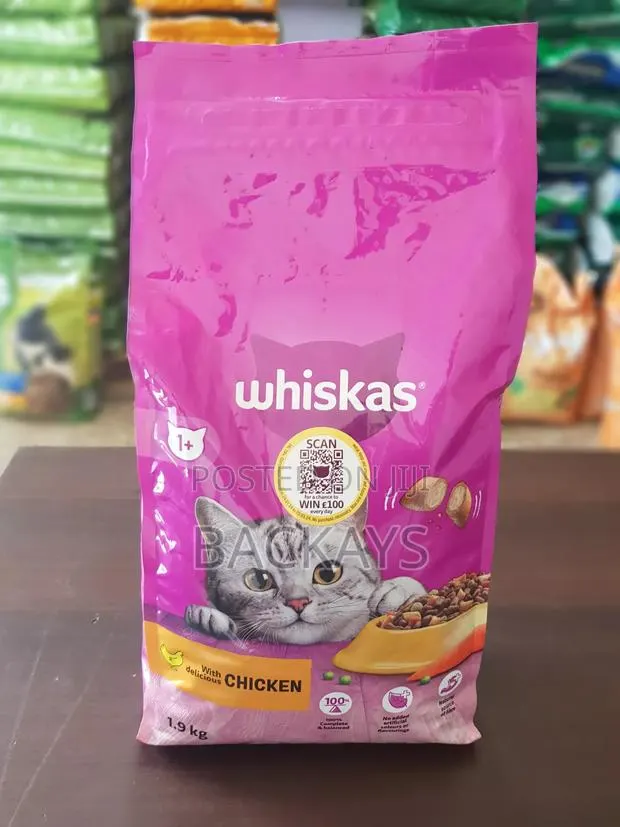 Whiskas Dry Cat Food - Ocean Fish Chicken 2kg - Accra/Tema Delivery · Photo 1