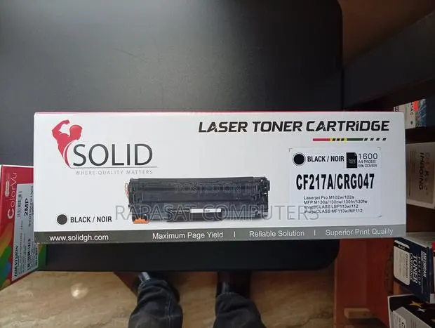 Solid 17a Black Toner Cartridge · Photo 1