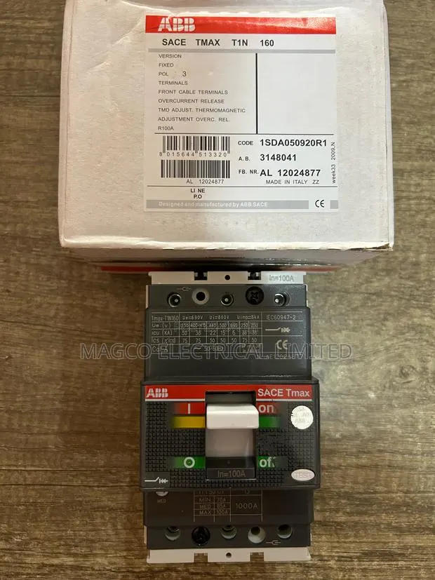 McCb Breaker Abb 100a 3 Pole · Photo 1