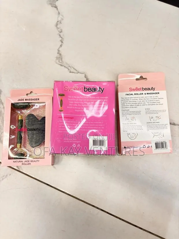 Massage Roller Set/ Jade Massager · Photo 3