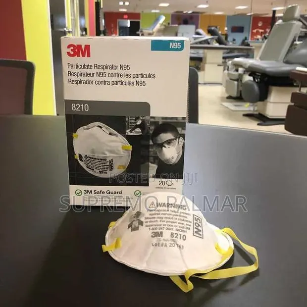 3M 8210 N95 Disposable Dust Masks With 95% Filtration Efficiency · Photo 1