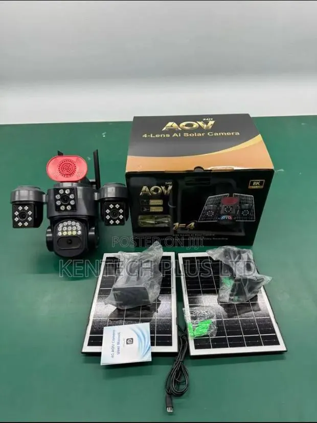 4-Lens Ai Solar 4G Camera · Photo 1