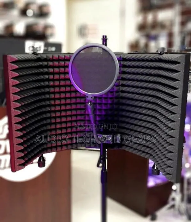 Portable Microphone Isolation Shield · Photo 1