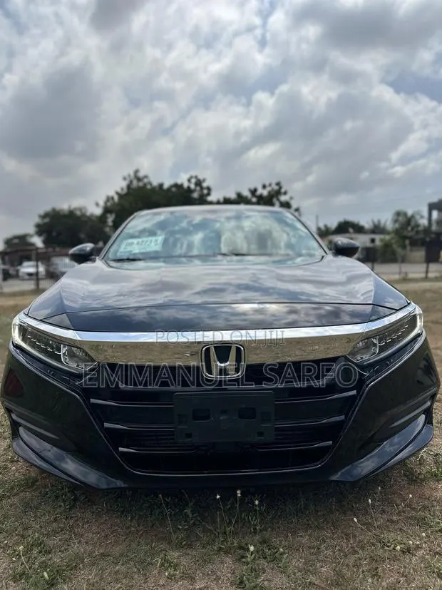 Honda Accord EX (1.5L 4cyl Turbo CVT) 2019 Black · Photo 1