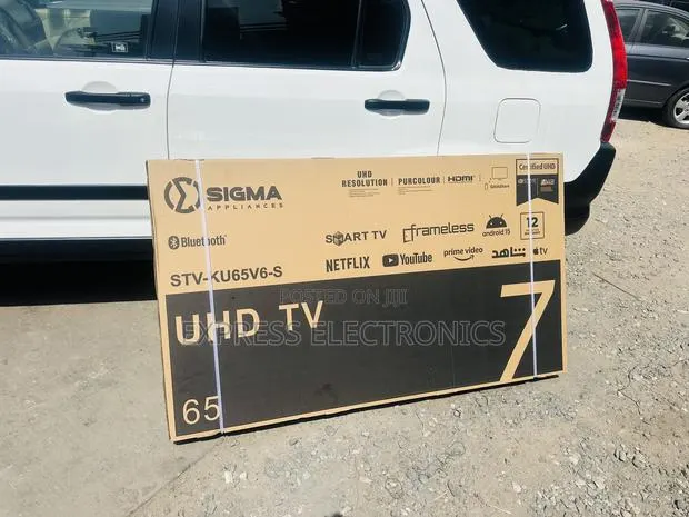 Vivid Wide Display Uhd Smart Sig-ku65v6-s.Sigma Television · Photo 1