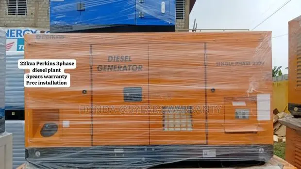Clean Slate Energy Perkins 22kva 3phase Generator 22kva Ats · Photo 1