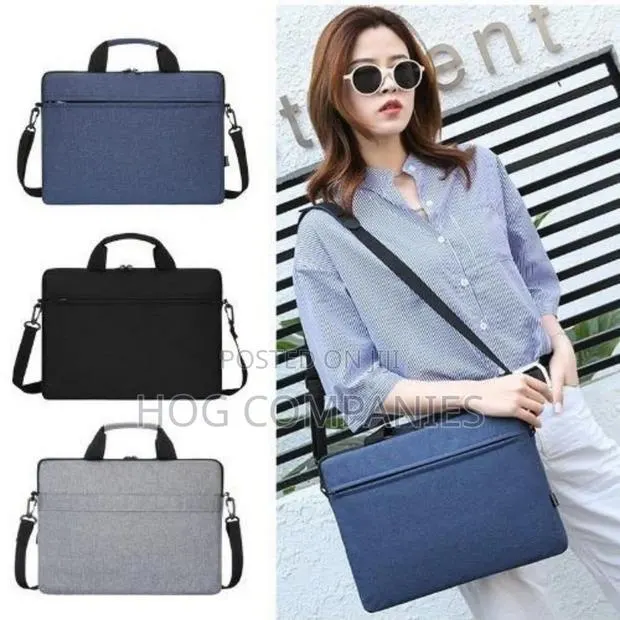 Waterproof 14/12" Laptop Tablet Bag Travel PC Strap Handbag · Photo 1