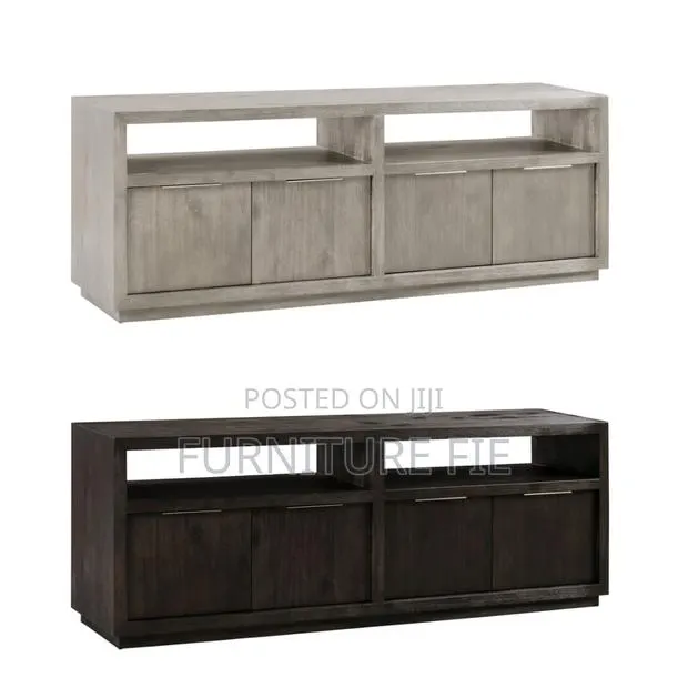 Tivie 74" Wood Entertainment Console From Macy’S · Photo 1