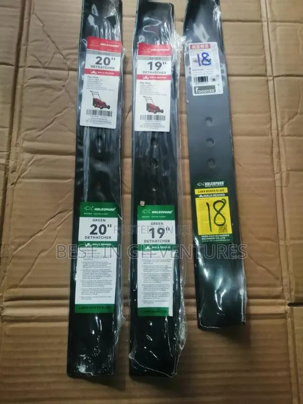 18",19",20" Lawn Mower Blades · Photo 1