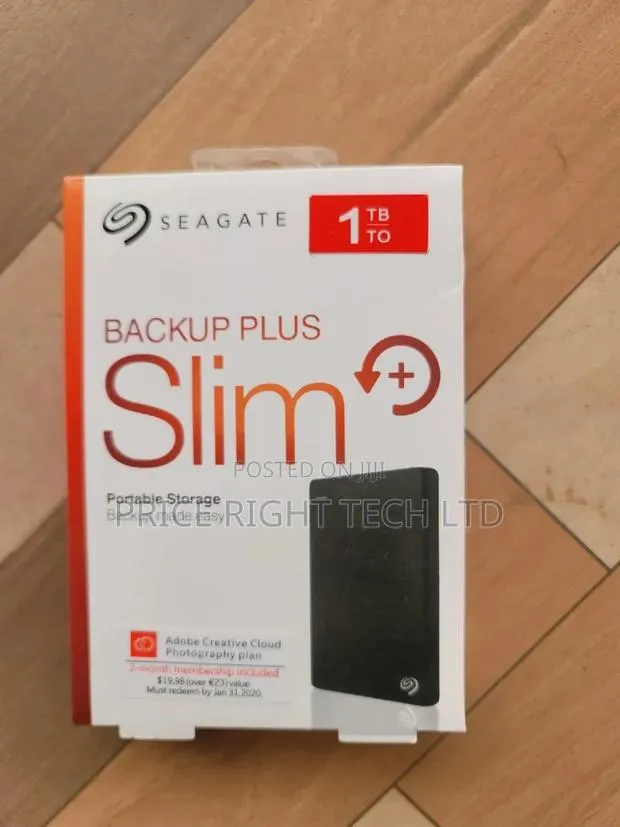 Brand New Slim 1tb Seagate External Hard Drive · Photo 1