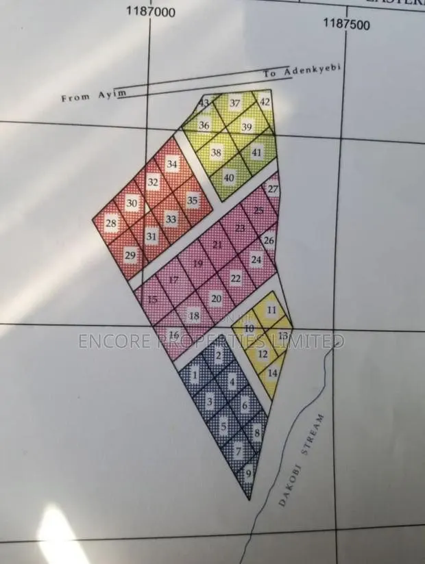 43 Plots of Well-Demarcated, Titled Land at Ayim, Aburi · Photo 1