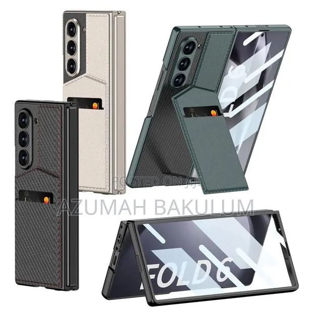 Samsung Galaxy Z Fold 7 Stand Cover Built-in Screen Protector · Photo 1