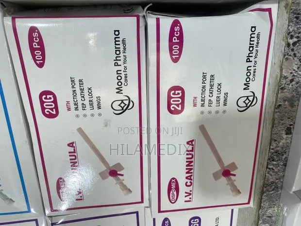 Iv Cannula 20g (Pink) · Photo 1