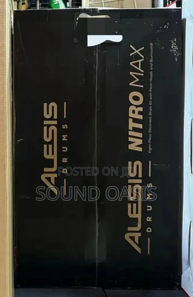 Alesis Nitro Max 8-Piece Electronic Drum Set With Bluetooth · Photo 1