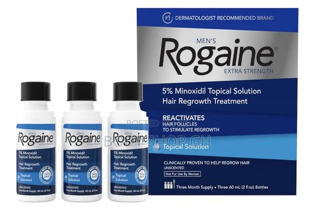 Original Rogaine Minoxidil Solution for Men - One Month Supply · Photo 1
