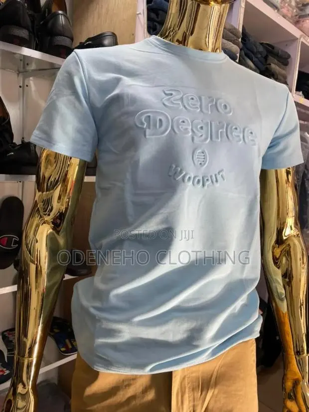 Zero Degree Heavy Round Neck T Shirts for Unisex · Photo 1
