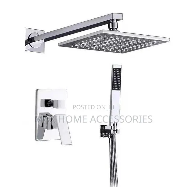 Silver Concealed Shower · Photo 1