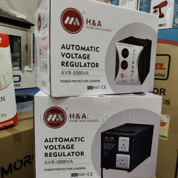 Stylishly Designed 5000w Automatic Voltage Regulator From H A · Photo 1