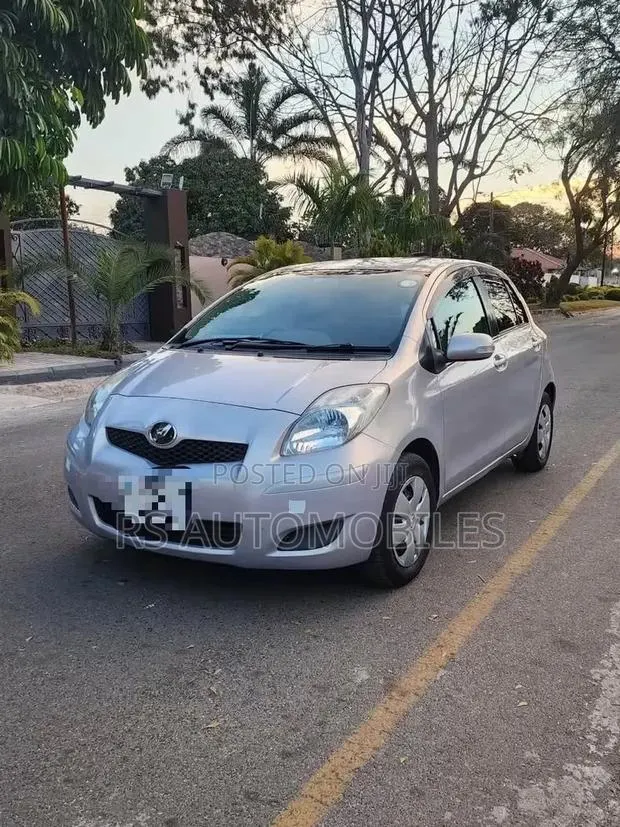 Toyota Vitz 2010 Silver · Photo 1