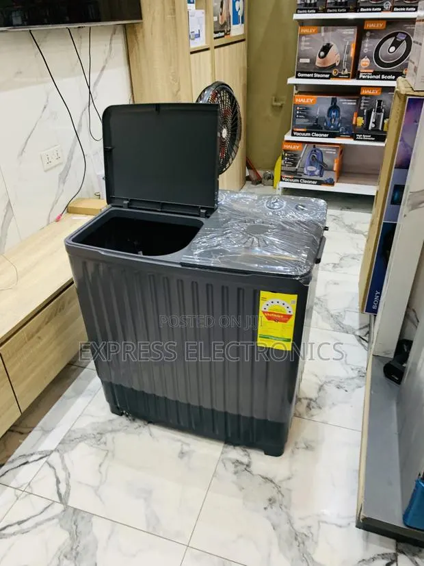 Newly in Box Nasco 11KG Twin Tub Washing Machine (NASTT-JS110) · Photo 1