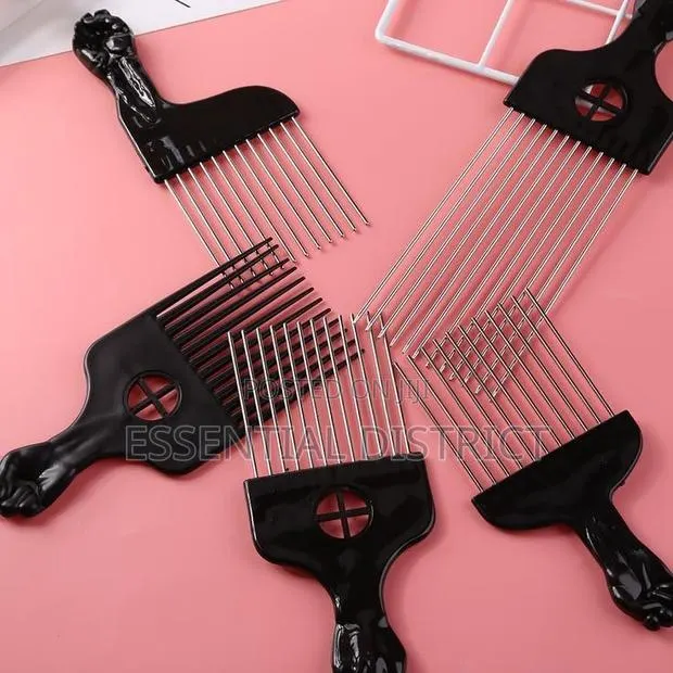 🔥Premium Metal Afro Comb · Photo 1