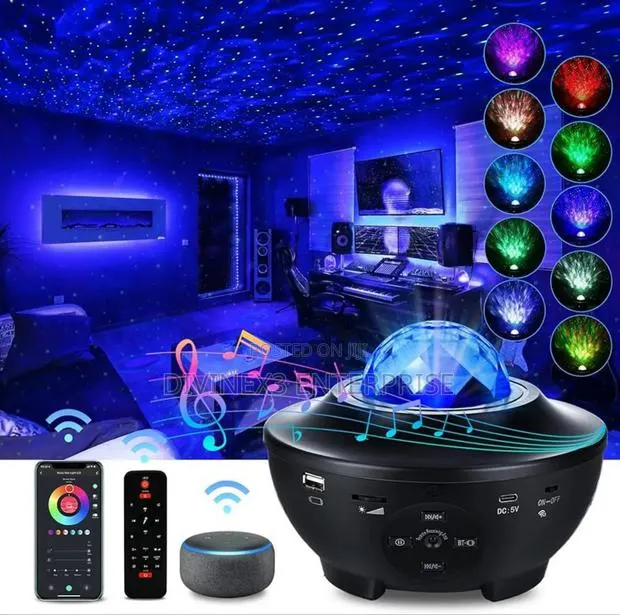 Galaxy Projector With Bluetooth Speaker and Remote Control · Photo 1