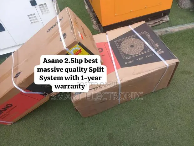 Asano 2.5HP High Performance AC – Cool Your Space Faster Better · Photo 1