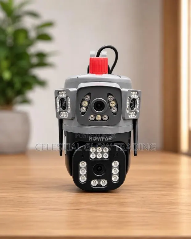 Outdoor Solar Security Camera 360° | Wireless CCTV | Motion Detection · Photo 1