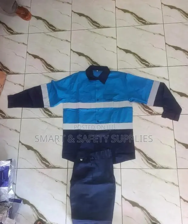 Blue (Mining Work Wear) Top and Down · Photo 1