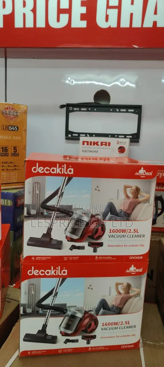 Classy High Grade 1600w Vacuum Cleaner From Decakila · Photo 1