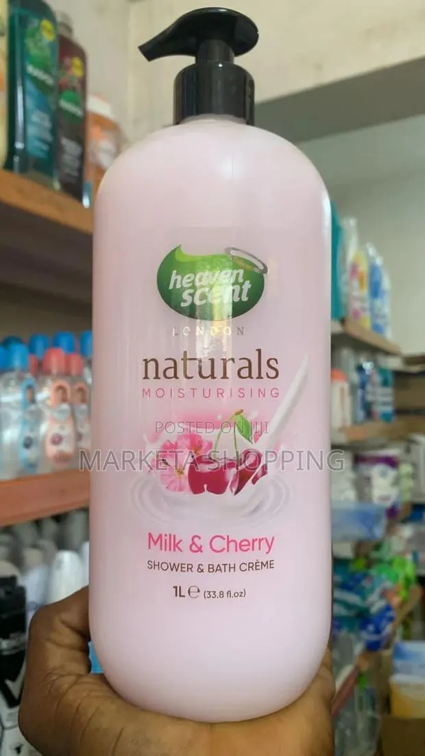Heaven Scent Natural Moisturising Milk Cherry Shower Gel 1L · Photo 1