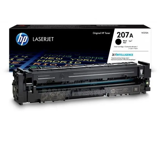 HP 207A Black Original Laserjet Toner Cartridge · Photo 1