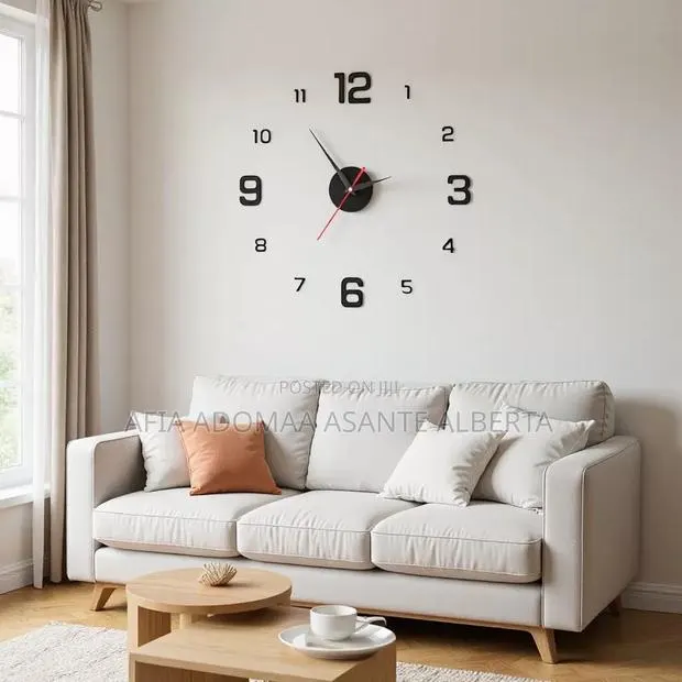 Luminous Clock Creative Wall Hanging(120cm*120cm) · Photo 1