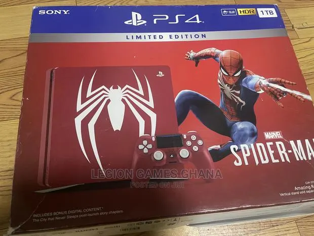 Spider-Man Limited Edition Playstation 4 Slim · Photo 1