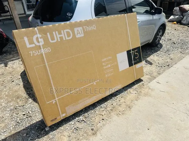 Grab the New LG UHD UR80 75 Inch 4K Smart TV, 2023 75UR80006LJ · Photo 1