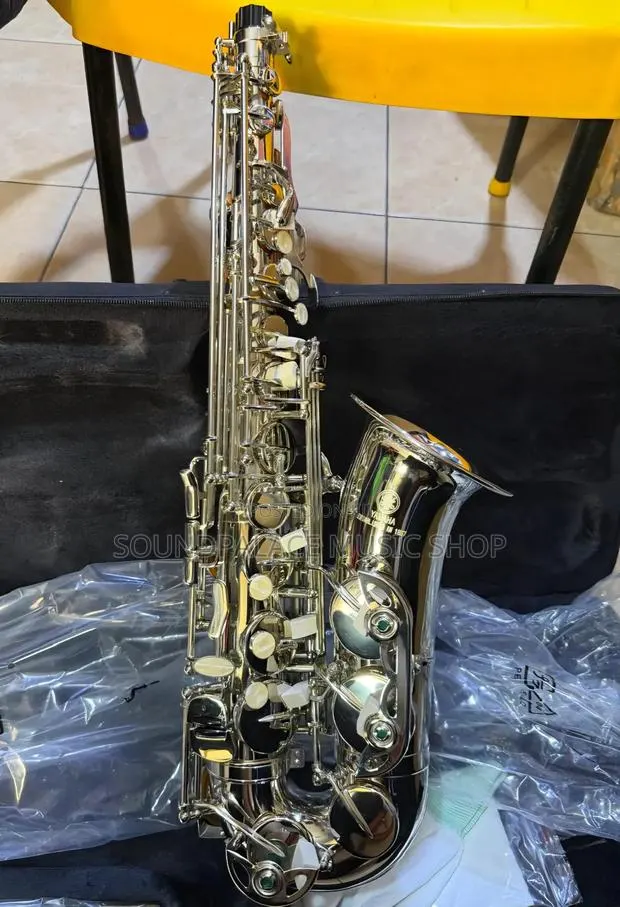 Silver-Plated Alto Saxophone · Photo 1