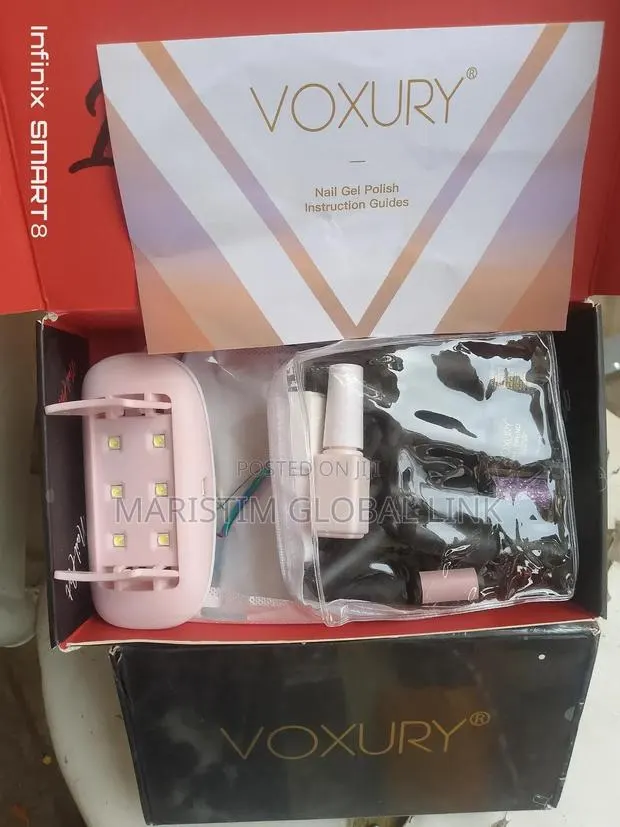 Nails Care Kit With Gel Polish Nail Dryer and Other Accessories · Photo 1