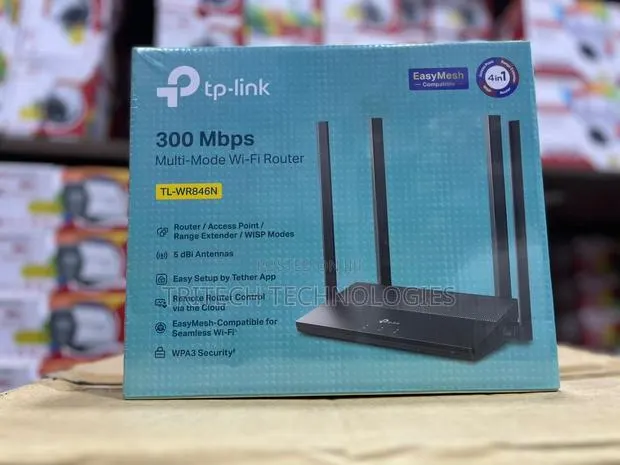 Tp-Link Tlwr846n 300mbps Multi-Mode Wi-Fi Router · Photo 1