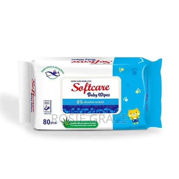 80 Sheet Softcare Wipes · Photo 1