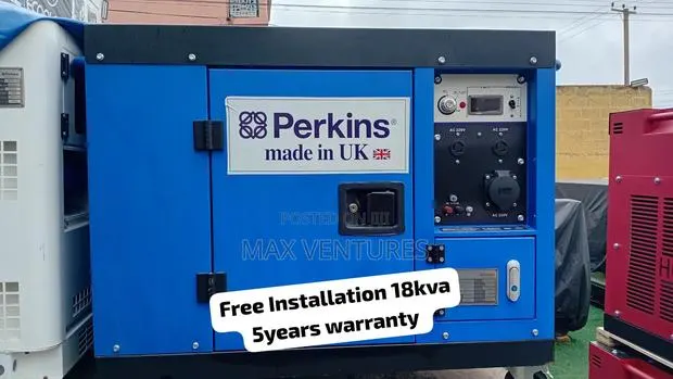 Heavy-Duty Perkins 18kva Generator – Long-Lasting Performance · Photo 1