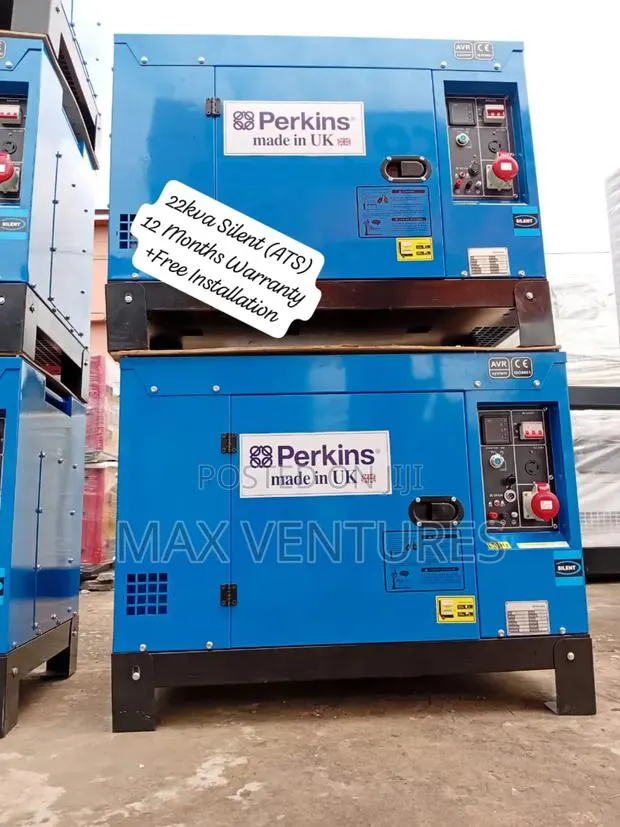 Perkins Diesel 22kva Silent Generator Power Protection 22kva · Photo 1